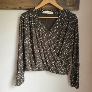 Lucky Brand Cotton Blouse Sz S
